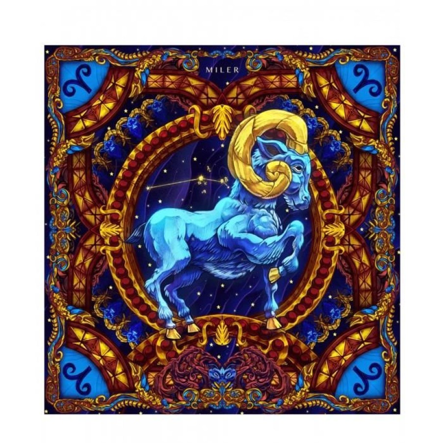 Miler Menswear | Poszetka "Znaki Zodiaku" Baran