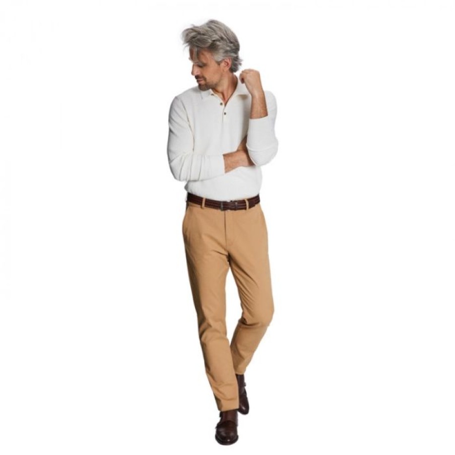 Miler Menswear | Bezowe Spodnie Chino